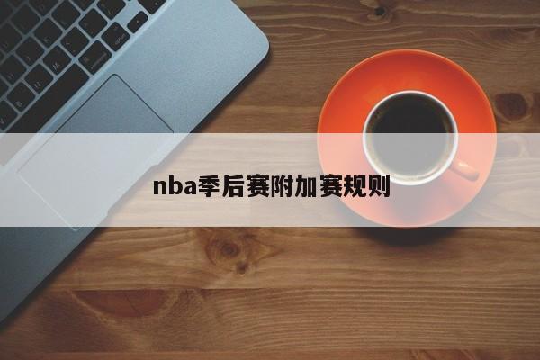 nba季后赛附加赛规则
