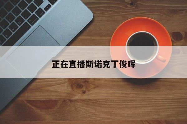 正在直播斯诺克丁俊晖